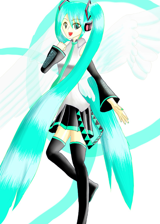 初音 ミク「羽差す歌姫」